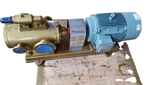 NOUVELLE Pompe à vis triplex à faible et haute viscosité avec isolation thermique, moteur OEM pour l'industrie, isolation thermique protectrice - Product Image 2