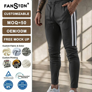 <span class=keywords><strong>Pantalon</strong></span> de jogging décontracté pour <span class=keywords><strong>homme</strong></span>, mi-lourd, avec cordon de serrage, idéal pour le sport et le fitness – Vente en gros à prix réduit - Product Image 1