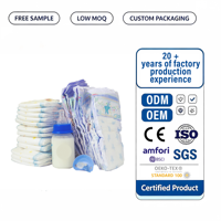Couches pour bébés à faible sensibilité, sans agents fluorescents, sans parfum, biodégradables, avec conception de protection double couche contre les fuites