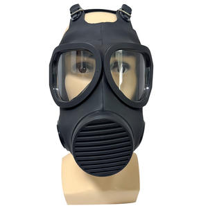 रासायनिक/जैविक/परमाणु विषाक्त पदार्थों और विषाक्त धुएं के खिलाफ पूर्ण-फेस गैस मास्क सुरक्षा - Product Image 1
