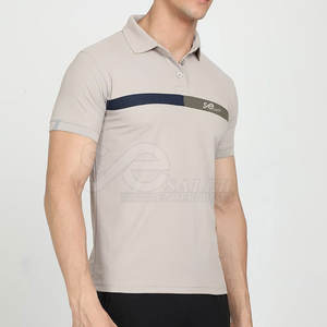 OEM Fabricante Hombres Polo Camisetas Bajo MOQ Secado rápido Transpirable Mangas cortas Hombres Polo Camisetas - Product Image 5