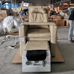 Kisen Pedicure Foot SPA Chair <b>Electric</b> Recline Customized logo Leather with Jet <b>System</b> for Modern Salon Beauty Equipment - Product Image 6