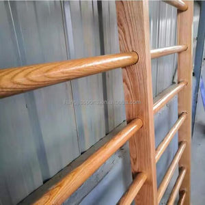 Hot Sale Double Wall <strong>Bar</strong> Swedish Ladder Wooden Ladder Body Stretching Gymnastic Wall <strong>bar</strong> Wall <strong>Bar</strong> - Product Image 3