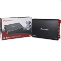 Amplificateur de puissance 4 canaux en aluminium, 100 W RMS x 4, actif et puissant, pour voiture, TS-4705 (vente en gros)