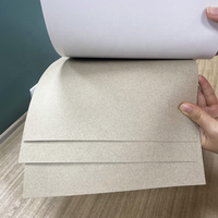 Papier cartonné duplex 250 g/m², 300 g/m², 400 g/m², 450 g/m², blanc avec dos gris, prix d'usine