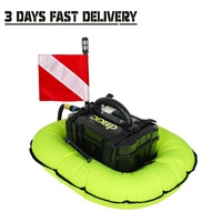 Ventilateur de plongée professionnel portable et étanche, logo personnalisé, matériau ABS, fonctionnalité sous-marine, accessoire parfait pour la natation et la plongée