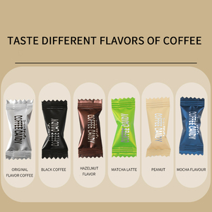 <span class=keywords><strong>Caramelo</strong></span> Venta directa de fábrica Etiqueta personal personalizada Alta calidad Venta caliente Café <span class=keywords><strong>Caramelo</strong></span> Menos azúcar Café amargo Sabor Caja afrutada - Product Image 3