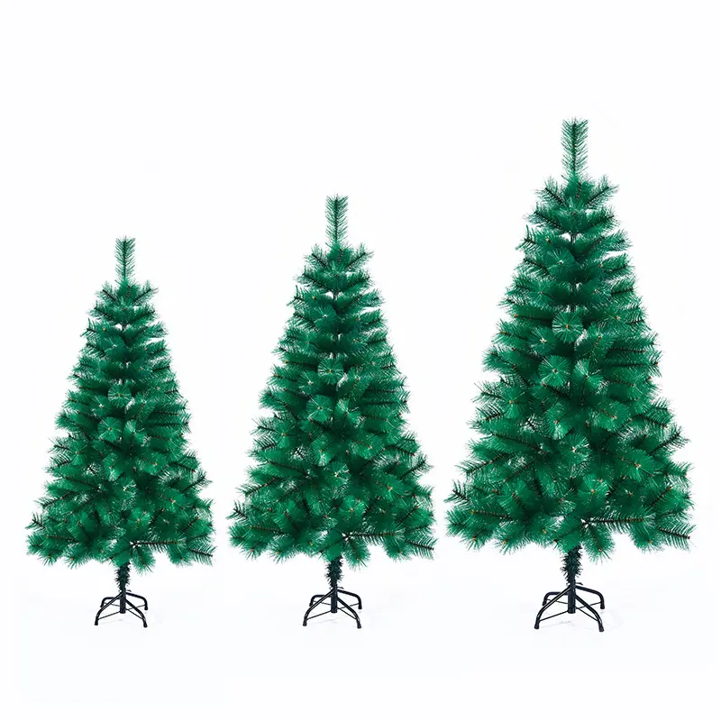 Wholesale High Quality PVC 60cm to 210cm Outdoor&Indoor Christmas Holiday Decoration Artificial Green Christmas Tree