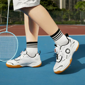 รองเท้ากีฬาสำหรับเด็กและผู้หญิง สำหรับกีฬาวอลเลย์บอล ปิงปอง พิคเคิลบอล แพเดิล แบดมินตันในร่ม - Product Image 4