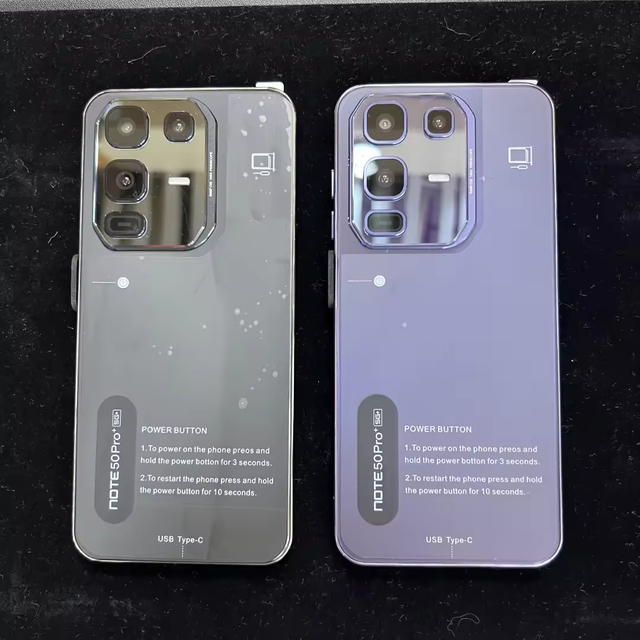 2025 Note 50 Pro 5G Smartphone LED Display 108MP AI Camera Features Android 15 Cell Phones Smartphones for Global Version