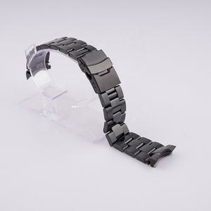 <span class=keywords><strong>Bracelet</strong></span> de montre en acier 316L noir à maillons solides incurvés <span class=keywords><strong>Bracelet</strong></span> de luxe 22mm pour Seik <span class=keywords><strong>SKX</strong></span> 007/009 - Product Image 5