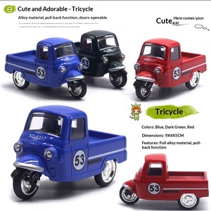LASIVE TOYS Modellini in Scala 1:43 di Moto, Triciclo, Taxi, Auto e Bus in Lega con Retrocarica, Giocattoli per Bambini, Vendita all'Ingrosso, Auto Retrò Carine in Metallo Pressofuso - Product Image 3