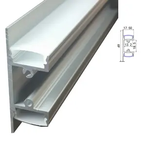 SDW050 Perfil de Aluminio para Fitas de LED de Parede Arandela