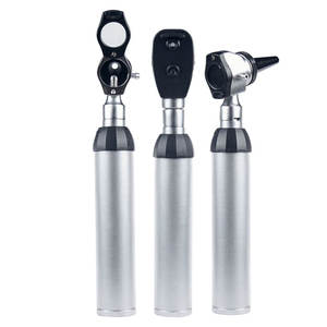 Ensemble d'otoscopes portables miniatures à fibre optique pour soins des oreilles, kit de diagnostic ORL avec logo personnalisé, instruments chirurgicaux ORL de haute qualité - Product Image 2