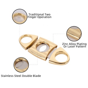 <span class=keywords><strong>De</strong></span> alta calidad Premium oro <span class=keywords><strong>Cortador</strong></span> <span class=keywords><strong>De</strong></span> <span class=keywords><strong>Puros</strong></span> personalizado <span class=keywords><strong>De</strong></span> acero inoxidable <span class=keywords><strong>Cortador</strong></span> <span class=keywords><strong>De</strong></span> <span class=keywords><strong>Puros</strong></span> <span class=keywords><strong>De</strong></span> doble hoja Sigar <span class=keywords><strong>Cortador</strong></span> - Product Image 2