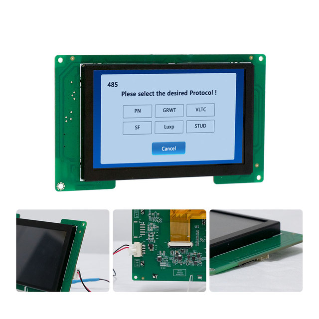 5 Inch Touch LCD Module TFT HMI Display for Battery Monitoring and BMS Applications
