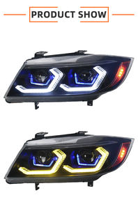 MJ pour <span class=keywords><strong>BMW</strong></span> 3 Series 325i 320i 335i <span class=keywords><strong>E90</strong></span> Pre <span class=keywords><strong>Lci</strong></span> Phares Lentille 2005 2012 Auto Parts <span class=keywords><strong>E90</strong></span> Upgrade Front Lights Phares - Product Image 5