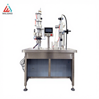 Machine de remplissage d'aérosols semi-automatique électrique contrôlée par PLC pour canettes métalliques – Remplissage haute précision de peinture, gaz et huile, usage cosmétique