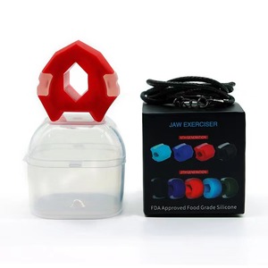 Entraîneur de mâchoires et de muscles buccaux en silicone de qualité alimentaire avec balle à mâcher pour l'entraînement de la mâchoire - Product Image 2
