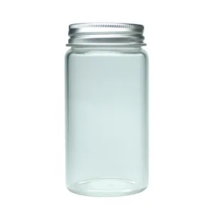 Chai Thủy Tinh Hình Ống <span class=keywords><strong>Borosilicate</strong></span> Cao 47*90Mm 100Ml Có Nắp Vặn - Product Image 1