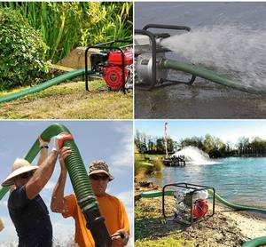 <span class=keywords><strong>Tuyau</strong></span> d'aspiration et de refoulement d'eau en PVC flexible robuste de 2'' x 30m pour l'irrigation, l'exploitation minière, les pompes, la construction, la <span class=keywords><strong>piscine</strong></span> - Product Image 4