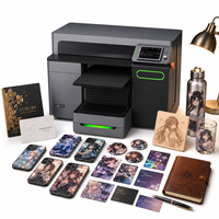 Imprimante UV à plat multifonctionnelle avec impression automatique en couleur 30*40cm, imprimante numérique UV portable à jet d'encre
