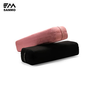 瑜伽配件海绵可水洗定制有机手柄环保可拆卸长方形靠垫枕头瑜伽垫 - Product Image 3