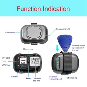 Rastreador GPS Impermeable con Seguimiento en Tiempo Real a través de Aplicación Móvil para Mascotas, Perros, Gatos, Pájaros y Otros Animales, Venta al Por Mayor de Fábrica - Product Image 2