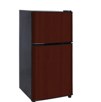 Réfrigérateur domestique 58L, réfrigérateur vertical, réfrigérateur à double porte, réfrigérateur combiné, congélateur supérieur, pour la maison, l'hôtel, le bureau