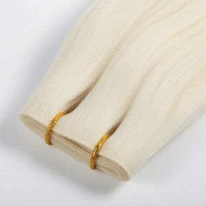 Russian Invisible <b>Tape</b> in Hair Extensions Thin Double Drawn Human Hair <b>Machine</b> Weft Customized Color Volume - Product Image 4