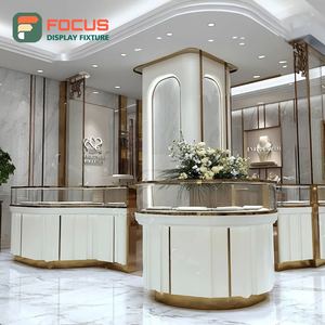 Vitrina de Joyería Personalizada para Centro Comercial, Panel de Vidrio Templado, Vitrina para Tienda de Joyería - Product Image 2