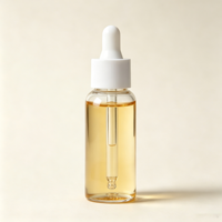 Flacon compte-gouttes PET de 30 ml, 40 ml, 50 ml, 60 ml avec logo personnalisé pour la distribution de lotion et de shampoing