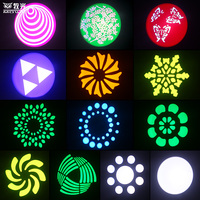 Éclairage de scène 100 W DMX 100 Watts faisceau stroboscopique Gobo Spot LED lumière principale mobile pour dj Disco Bar