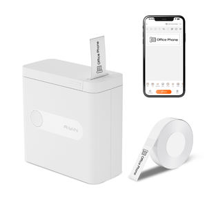 D12 Portable for Bluetooth Label <strong>Maker</strong> Wireless Continuous Handheld Printer 203dpi Resolution Color DIY Self-Adhesive Tape Stock - Product Image 1