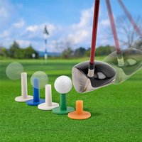 Accessoires de golf de haute qualité, tees de golf en caoutchouc de différentes tailles pour tapis de frappe