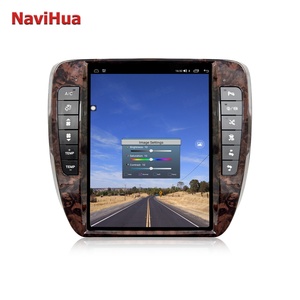 New Upgrade Tesla Android Car Radio Auto Carplay Navigation Head Unit <b>Monitor</b> for Chevrolet Tahoe GMC Yukon 2007 2014 Multimedia - Product Image 2