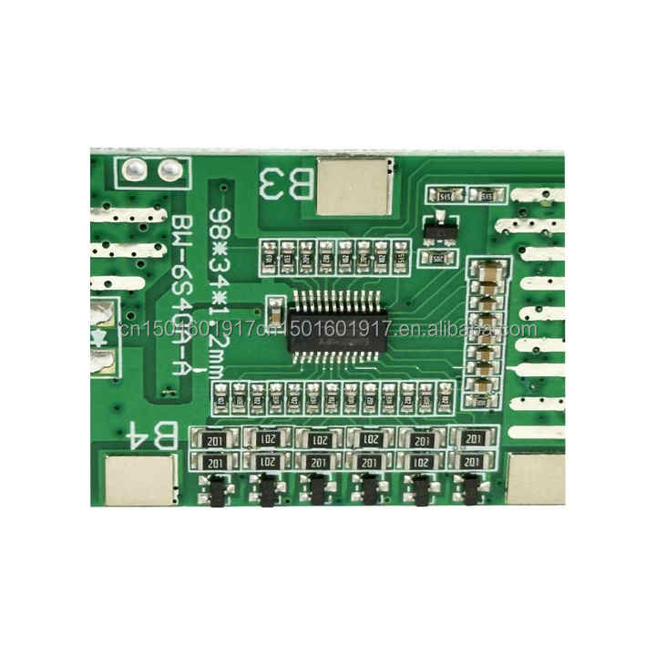 Module BMS intégré 4S 40A avec carte PCB d'alimentation spécialisée 12 ...