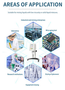 Viscosimètre rotatif Brookfield, support de viscosimètre, viscosimètre numérique automatique de <span class=keywords><strong>laboratoire</strong></span>, modèle Ndj-8S - Product Image 2