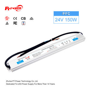 36W/60W/75W/100W/150W/200W Constant Voltage High PF>0.95 LED Driver 170-264V AC-DC 24V IP67 Waterproof LED Lighting Power Supply - Product Image 5