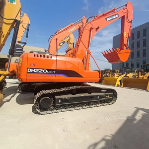 Excavatrice sur chenilles d'occasion Doosan en excellent état DH220LC-7 Excavatrice sur chenilles d'occasion Doosan DH220LC de grandes performances à vendre - Product Image 1
