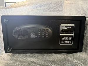 Caja Fuerte de Seguridad con Cerradura Electrónica Digital y de Llave, Acero Laminado en Frío, Color Negro, para Uso Doméstico y Hotelero - Product Image 4