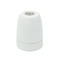 Douille de lampe en céramique AK-TECH E26/E27 à vis, 250V, pour éclairage extérieur, certifiée CE & ROHS, 4A, directement de l'usine, garantie 2 ans
