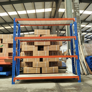 Steel Multi-Level Adjustable Shelf Storage Racks with Corrosion Protection Powder Coated Finish for Warehouse <strong>Shelving</strong> - Product Image 5