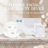 Appareil de beauté flexible Lumikitten, système de raffermissement profond de la peau par micro-courant (inclut 6 coussinets)