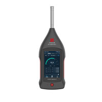 Sonometre multifonctionnel AWA6292 Classe 1 avec écran tactile, prise en charge de plusieurs poids sonores, analyse de la réverbération STI, 20-143 dB