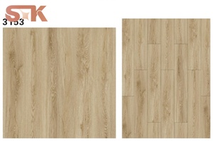 Lámina de PVC Flexible Resistente al Desgaste e Ignífuga, Sin Formaldehído, de 2.0 mm y 3.0 mm, Revestimiento de Suelo LVT con Aspecto de Madera para Oficinas Comerciales - Product Image 5