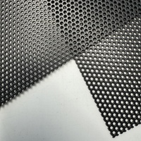 Tôle métallique microperforée en aluminium, perforée à motif losange, galvanisée, maille perforée de 1,5 mm