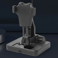 Support de téléphone portable silencieux pour bureau avec agitateur automatique, simulateur de pas et fonction de balancement