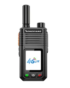 4g walkie talkie רדיו לטווח ארוך טווח טלפון ללא הגבלה 100 ק "מ וואקי טלפון נייד