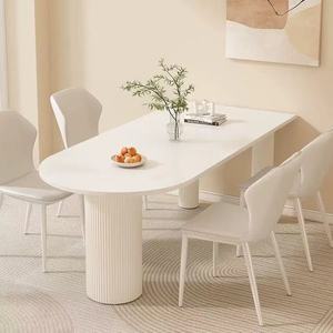 High Quality Modern Style Dining Table <strong>New</strong> Rock Slab Design Made in China for Home <strong>Furniture</strong> for Living Room or Apartment - Product Image 2